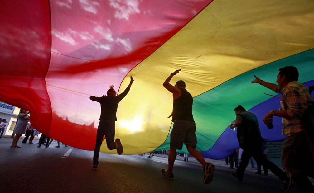 Marcha del orgullo gay en Ciudad Juárez, el domingo pasado