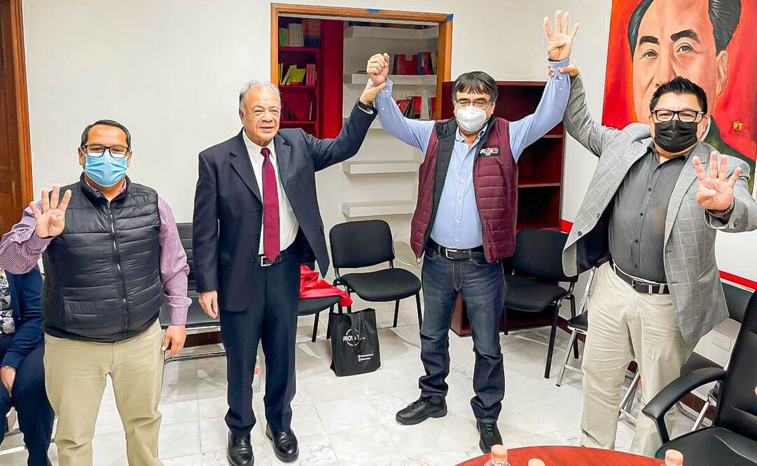 Oscar Leggs Castro resultó ganador en la encuesta, aunque el resto de los aspirantes cuestionaron el proceso y acusaron "traición". Foto: Especial