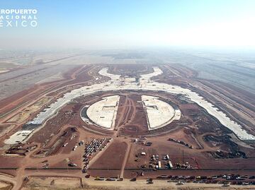SCT comparte información sobre Nuevo Aeropuerto con equipo de AMLO