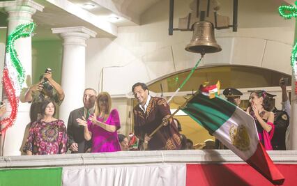 Tamaulipecos celebran Grito de Independencia en Reynosa