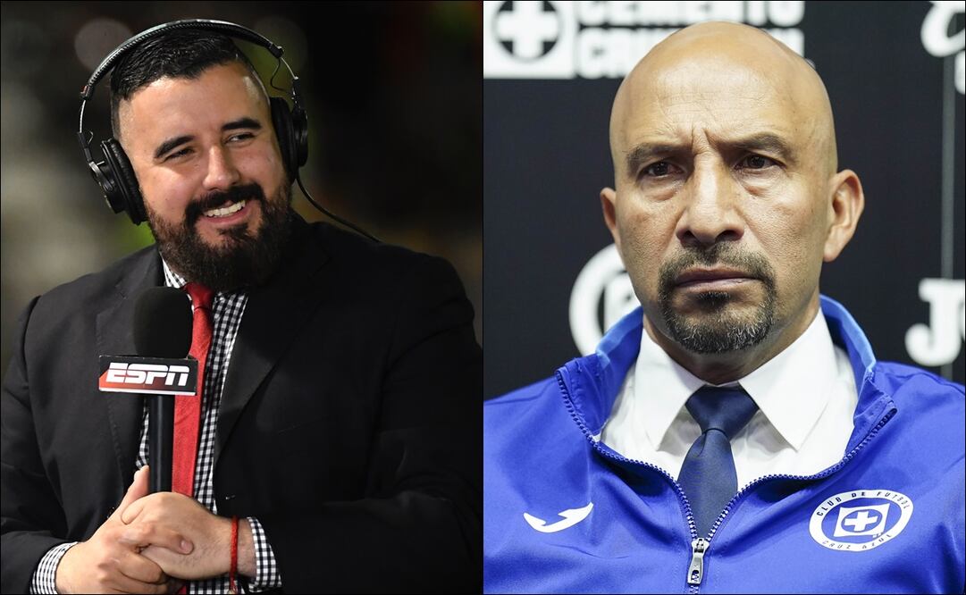 Óscar Pérez negó una entrevista con Álvaro Morales en pleno programa de Futbol Picante / FOTO: ESPECIAL