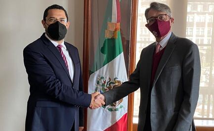 Batres y Suárez del Real se reúnen por entrega-recepción de la Secretaría de Gobierno de la CDMX