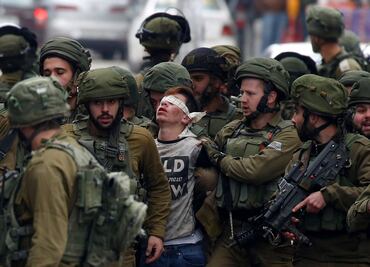 Arresto de niño palestino se convierte en símbolo de las protestas en Cisjordania