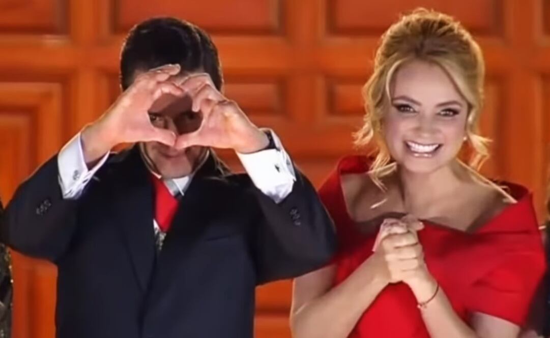 Peña Nieto during independence celebrations - Photo: Taken from Youtube