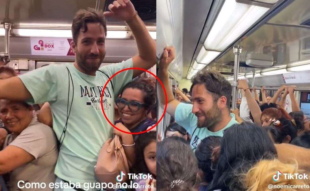 El STC Metro contempla multas para los hombres que suban al vagón de mujeres. Foto: TikTok @noemicarreto