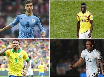 Los jóvenes talentos a seguir en la Copa América