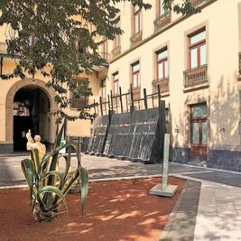 Funcionarios vigilan marcha del 2 de Octubre