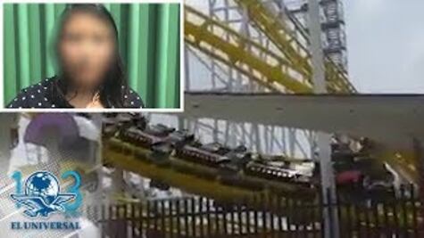 “Las personas iban pegando sus cabezas con el juego”: testigo de accidente en Feria de Chapultepec