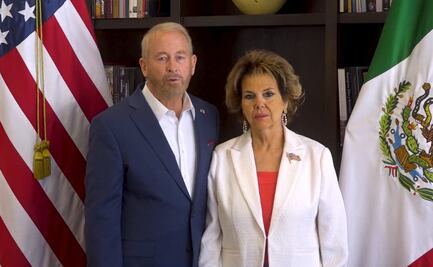 Ronald Johnson garantiza buena relación de EU y México; "estoy aquí para trabajar con la Presidenta Sheinbaum", asegura