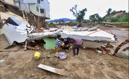 FOTOS: En horas pierde su patrimonio tras el paso del Huracán John