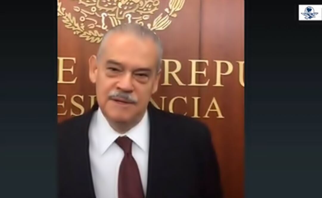 Miguel Basáñez spoke before the Senate commissions. (YADÍN XOLALPA/EL UNIVERSAL)