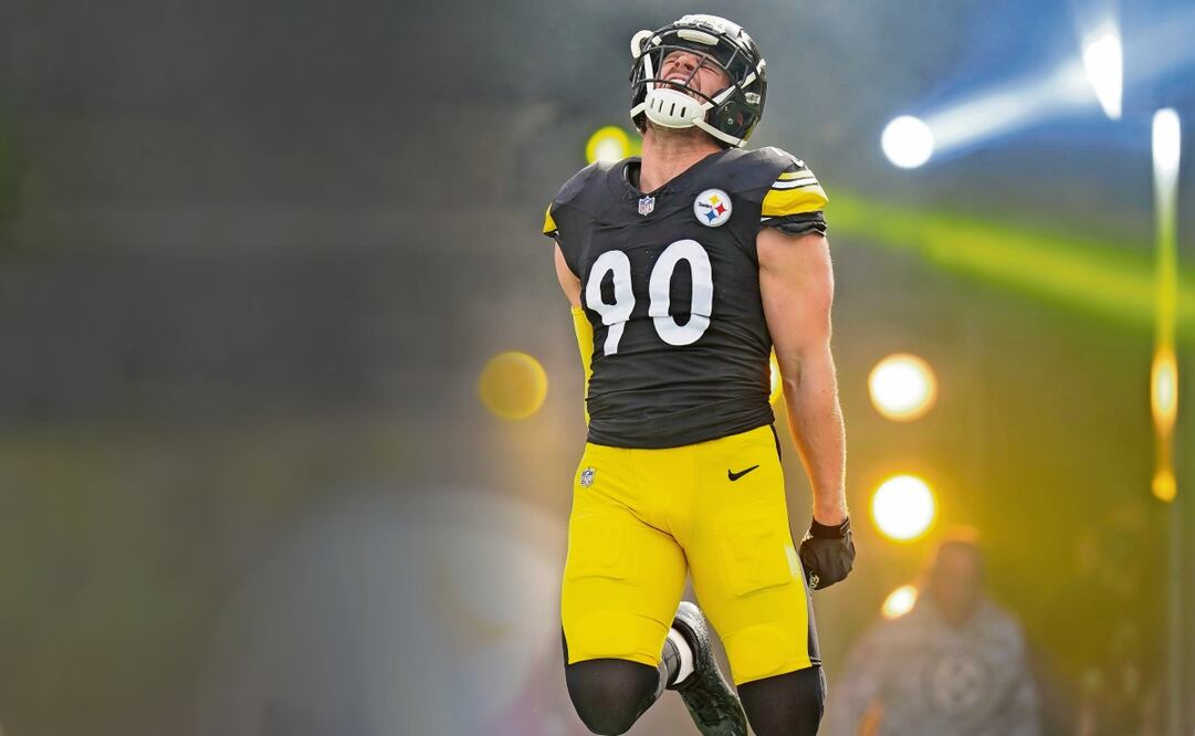 T.J. Watt, uno de los puntales en la defensa. Foto: Matt Freed | AP