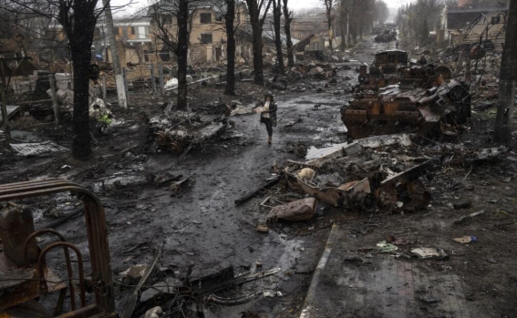 Bucha y Mariupol, las ciudades más heridas muerte por el fuego de la guerra entre Rusia y Ucrania