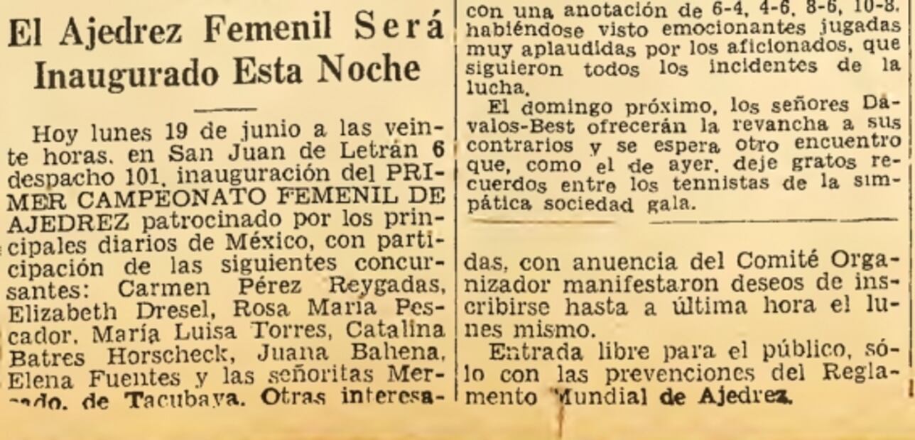 Las primeras ajedrecistas que pusieron en jaque a los prejuicios