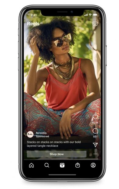Instagram ya permite vender en Reels 