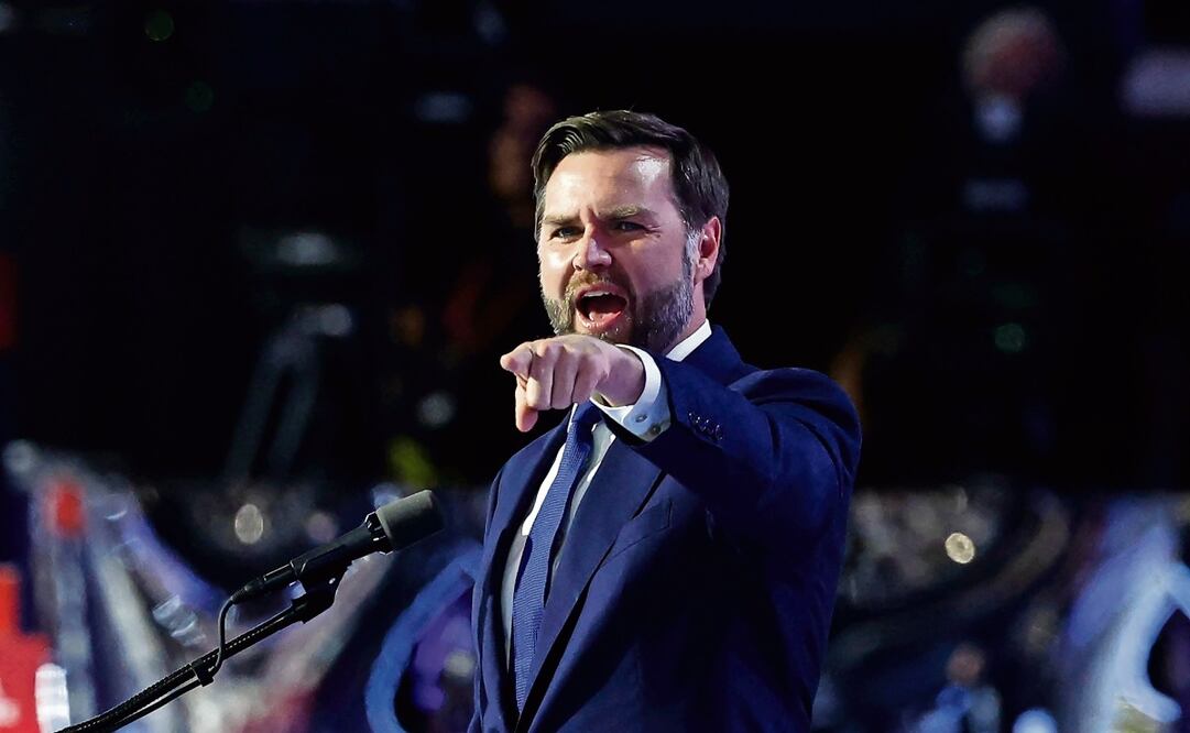 JD Vance, actual vicepresidente de Estados Unidos. Foto: AFP