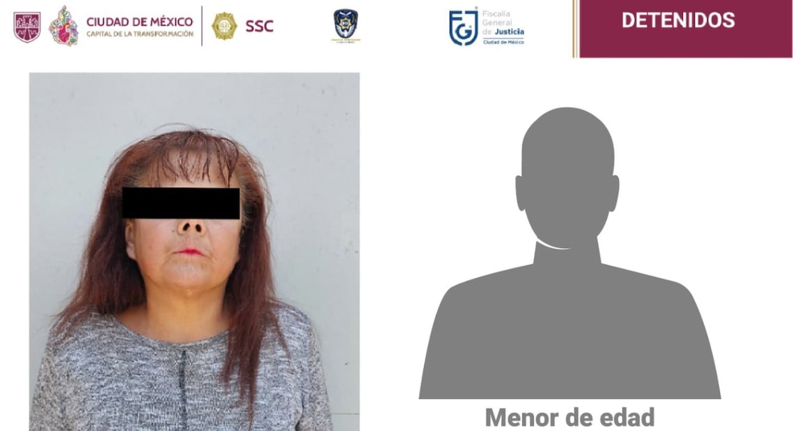 Este martes fueron detenidos Fátima Monserrat y Joseph "N", un adolescente, quienes serían autora intelectual y autor material, respectivamente, del feminicidio de la abogada Oralia Pérez Garduño, ocurrido el pasado 17 de octubre de 2024 en la colonia Roma Sur. (Foto: especial)