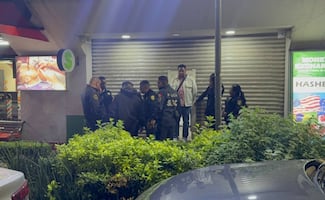 Extranjero resulta lesionado por disparo de arma de fuego durante un aparente asalto en Polanco; víctima salía de una casa de cambio