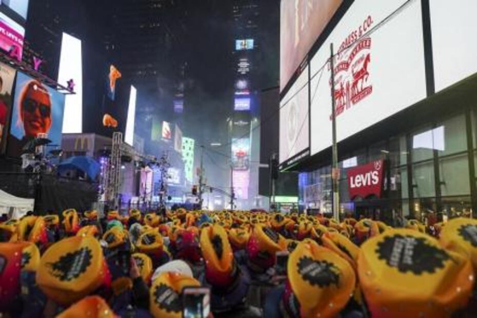 Así recibieron el año 2019 en Nueva York