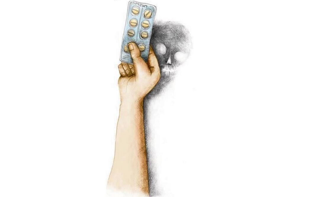 Fake medicines are sold in markets such as San Felipe de Jesús, in Gustavo A. Madero district, and Tepito, in the heart of Mexico City. (Illustration: Rosario Lucas)
