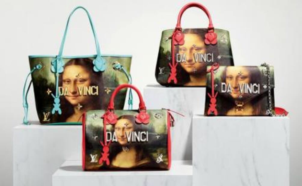  Esta es la lujosa colaboración de Jeff Koons con Louis Vuitton