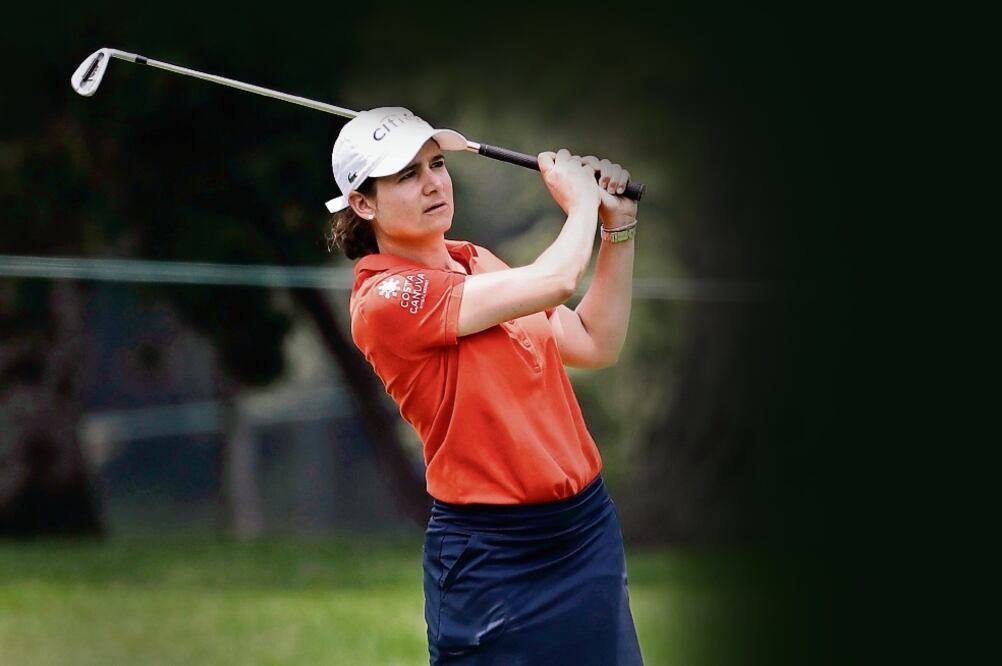 Lorena Ochoa dio muestra de su buena técnica. (REBECCA BLACKWELL. AP)