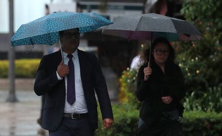 Reportan lluvia ligera en cinco alcaldías de la Ciudad de México