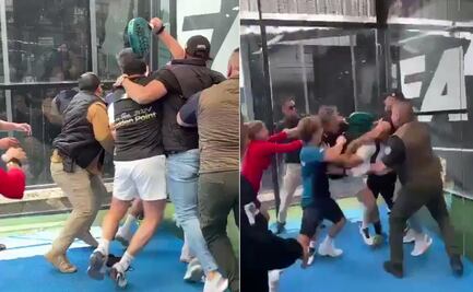 Video: Empresario y escoltas golpean brutalmente a hombre en club de pádel de Atizapán de Zaragoza