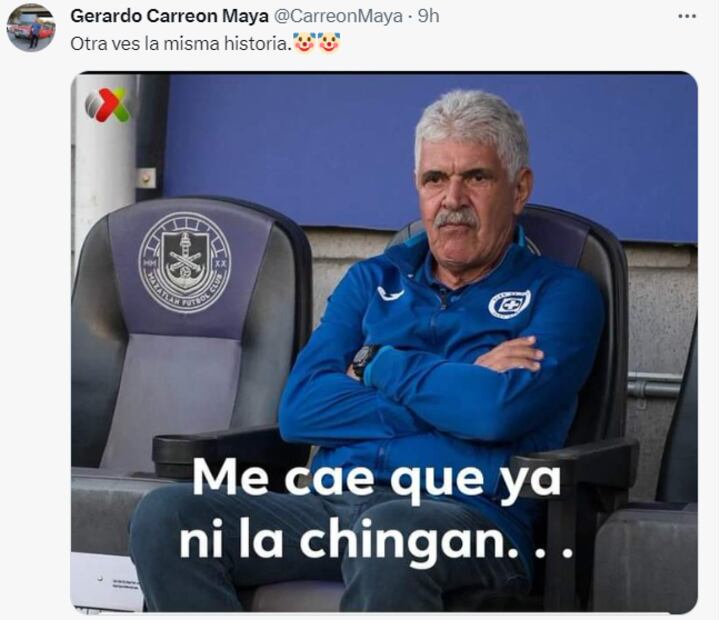 Cruz Azul perdió ante Xolos y los memes se burlan de la nueva cruzazuleada