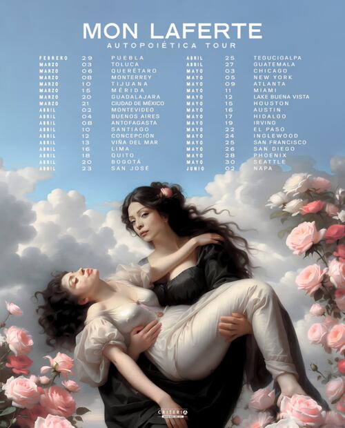 Mon Laferte ofrecerá ocho conciertos en nuestro país el próximo año.
Fotos: Instagram