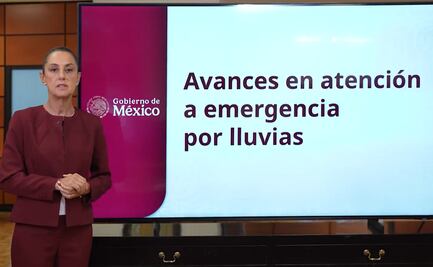 Sheinbaum supervisa en Hidalgo apoyos a damnificados por lluvias; se reúne con el gobernador Julio Menchaca