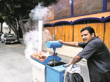 Así llegaron los camotes a los carritos