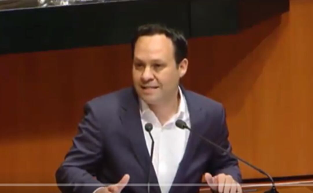 Clemente Castañeda, senador de Movimiento Ciudadano. Foto: Captura de pantalla
