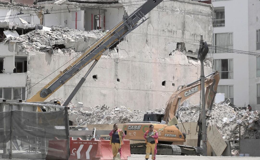 Los tres sismos que más impactaron a la Ciudad de México. Foto: EL UNIVERSAL 