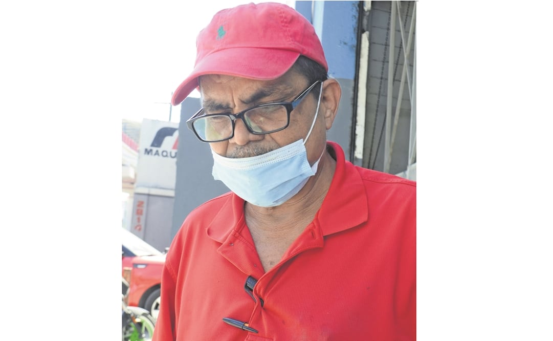 Armando Gallegos Vázquez se ha refugiado en el trabajo. Foto: Emilio Vásquez. EL UNIVERSAL
