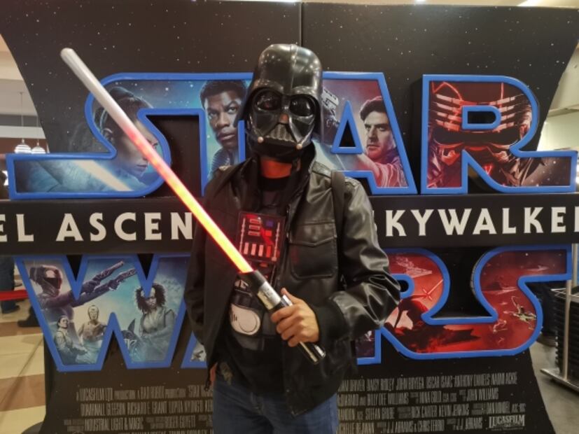 Generaciones de fans de Star Wars comparten estreno de "El ascenso de Skywalker"