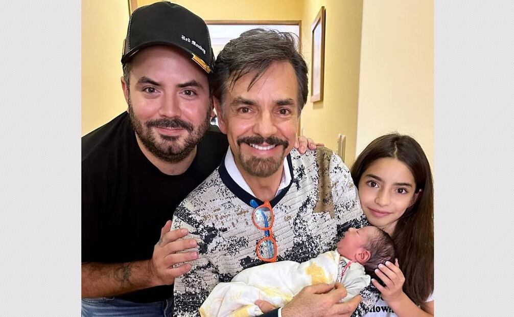 El gen Derbez marcado en hijos y nieta de Eugenio Derbez.
