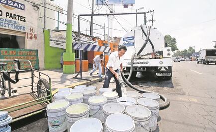 Desplegará CDMX 450 pipas para abasto de agua