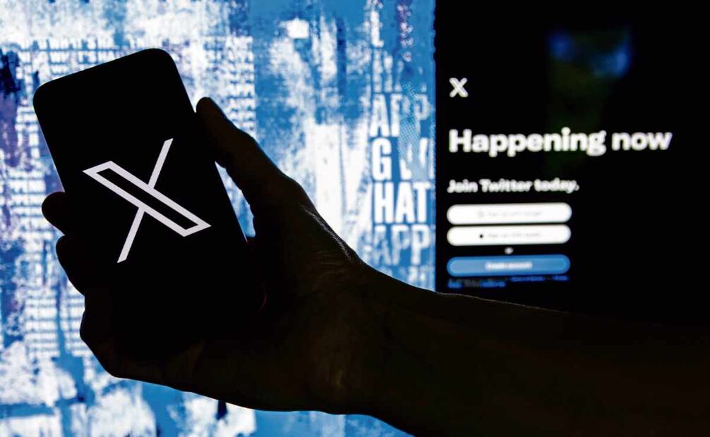 ¡No es tu internet! Usuarios reportan caída de X. Foto: Ettiene Laurent / EFE