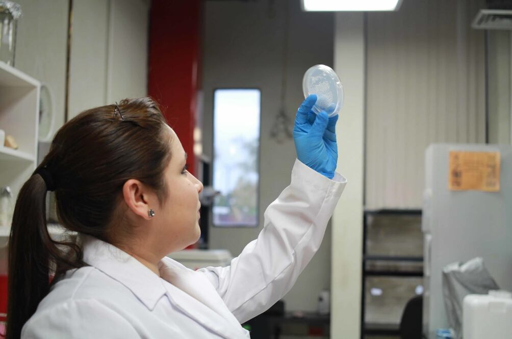 Científica del Centro de Biotecnología Genómica (CBG) del IPN. Foto: Cuartoscuro, archivo