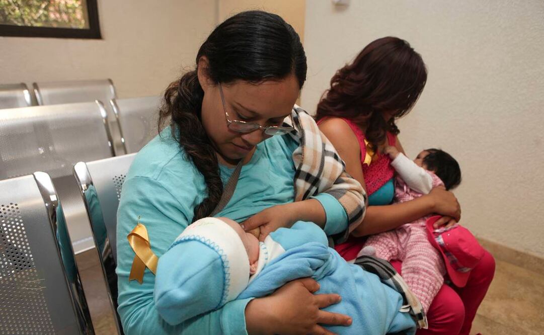 Lactancia materna. Foto: Jorge Alvarado/EL UNIVERSAL