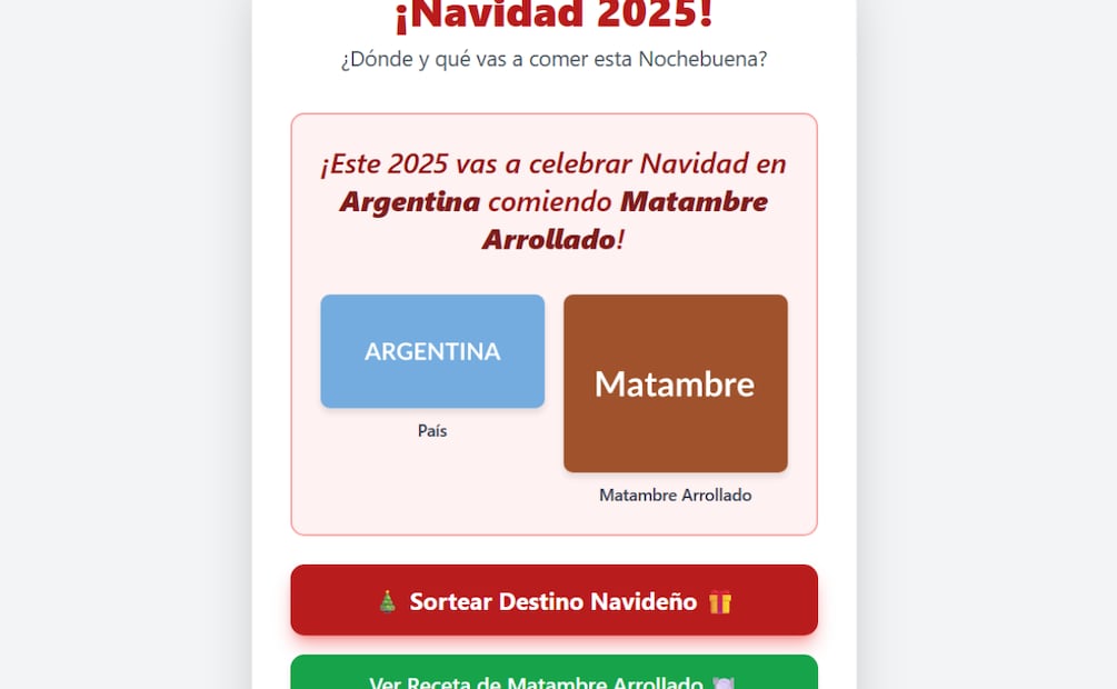 Averigua tu "destino navideño" con Gemini. Foto: Captura de pantalla