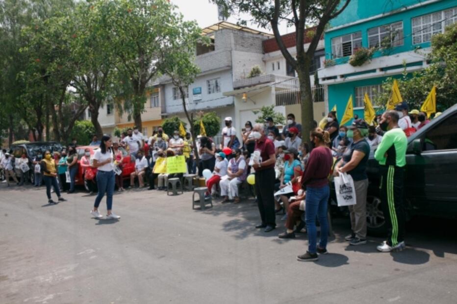 Lía Limón promete agua potable y atender problemáticas de drenaje en Álvaro Obregón
