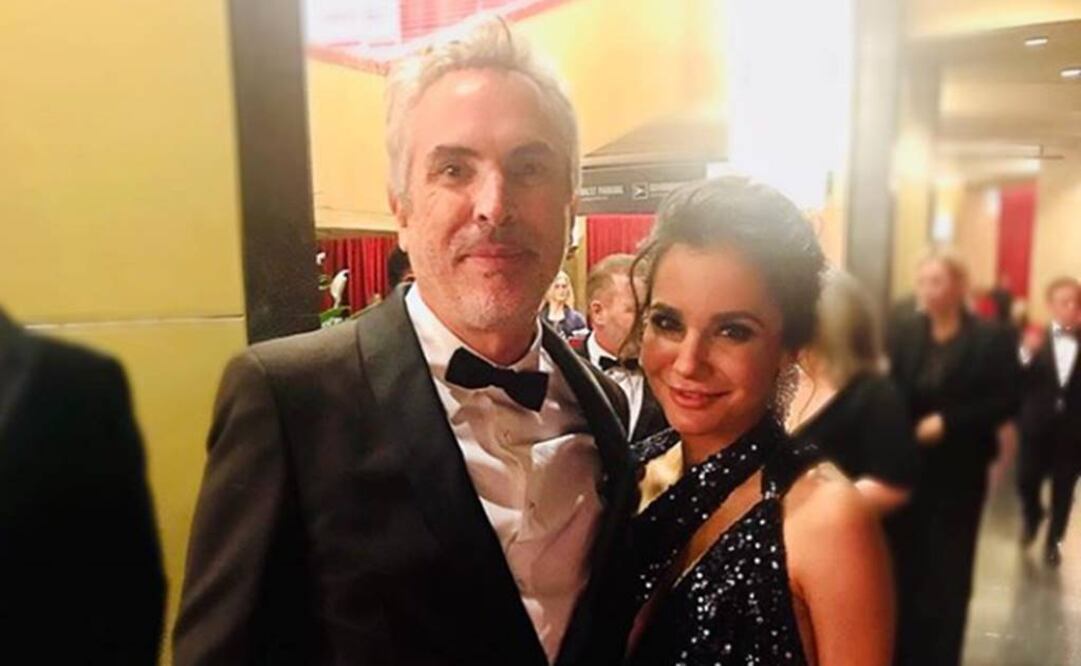 Martha Higareda y Alfonso Cuarón. Foto: Instagram