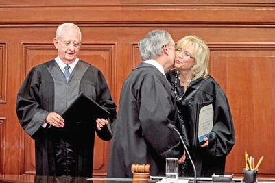 Sánchez Cordero y Silva Meza dejan la Suprema Corte