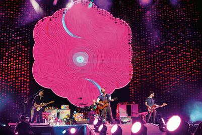 Coldplay pone a México de colores