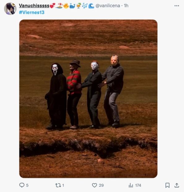 Viernes 13: los mejores memes para burlarse de la mala suerte; usuarios no perdonan. Fuente: X
