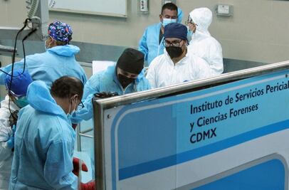 Peritos forenses del Incifo auxilian a médicos legistas