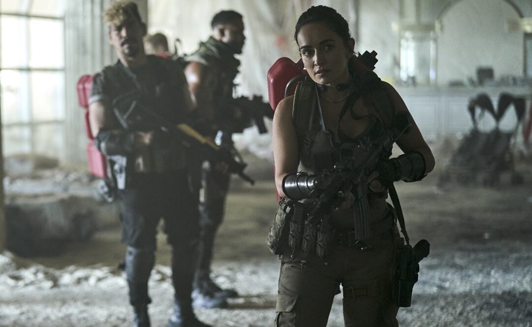 Ana encarna a una mecánica que tiene como misión sacar dinero de un casino en Las Vegas. Foto: Netflix.