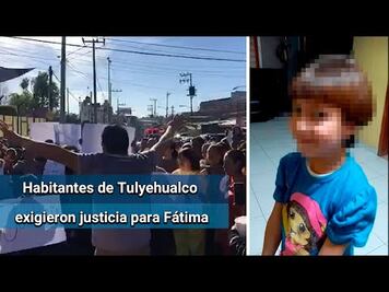 Identifican a Fátima, la niña de 7 años asesinada y torturada en Tláhuac